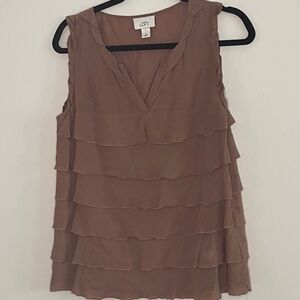 The Loft Sleeveless V-Neck Top